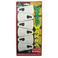 WEEDWAKKA 6 PACK OF REPLACEMENT PLASTIC BLADES