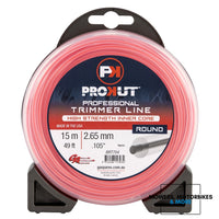 PROKUT TRIMMER LINEROUND PINK .105 2.65MM 49'