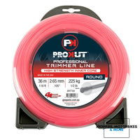 PROKUT TRIMMER LINEROUND PINK .105 2.65MM 1/2 LB
