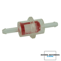 Inline Fuel Filter (1/4" Clear Walbro Type)