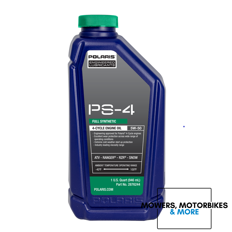 Polaris PS-4 Full Synthetic 5W-50 All-Season Engine Oil