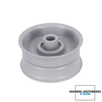 Simplicity/Bolens/Roper Steel Flat Idler Pulley with Flange (A 2-15/32")